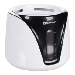 Flamingo Automatische Water Dispenser Adriana - Zwart/Wit - Plastic