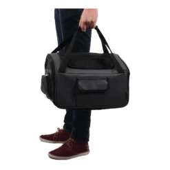 Flamingo Autostoel Ida Grijs - 44x34x32cm -Pet Planet Verkoop autostoel ida grijs 44x34x32cm kunststof 5