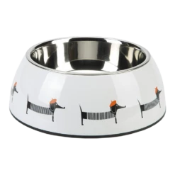 Beeztees Hondenvoerbak Woby - Plastic - Wit - D22cm