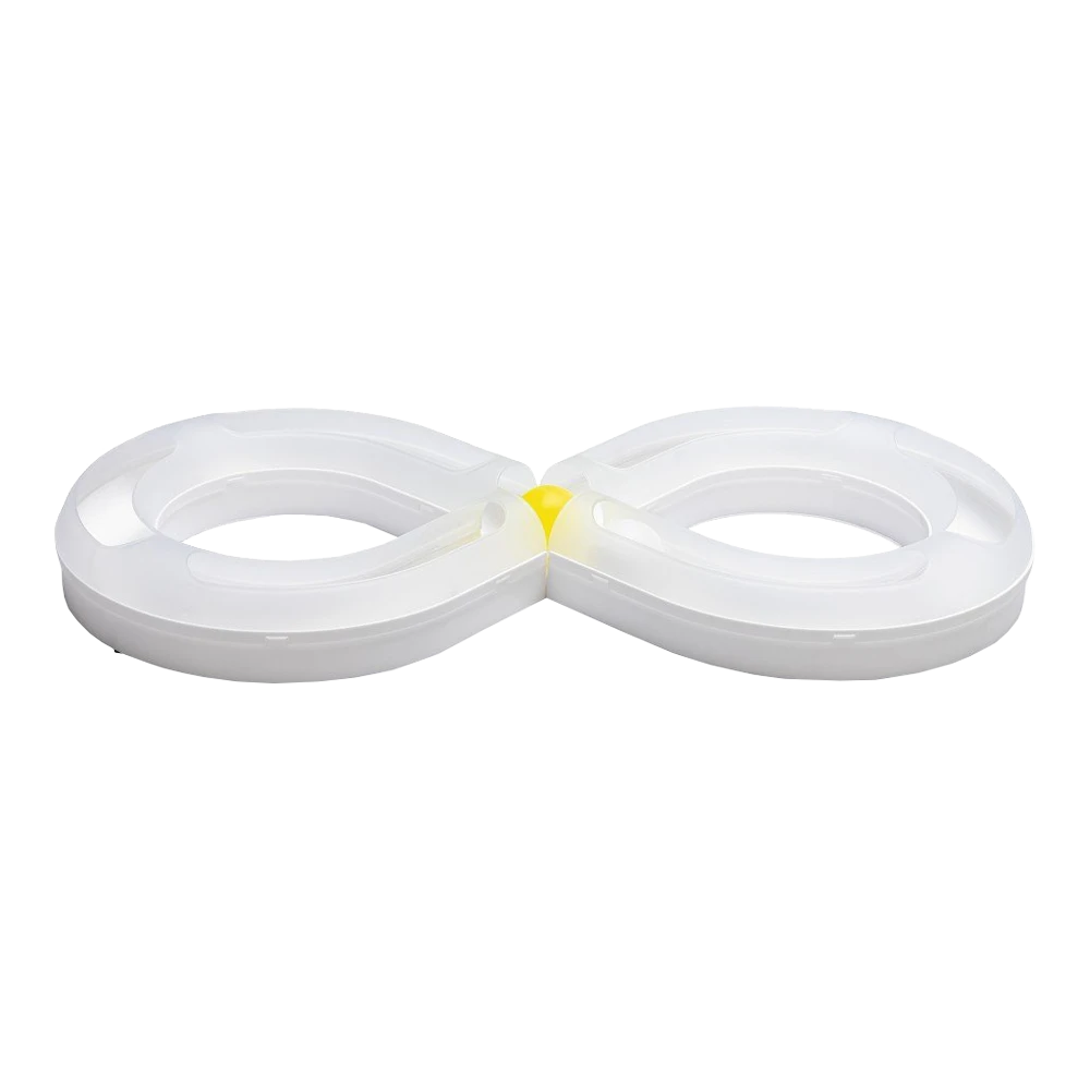 Beeztees Speelrail Agty - Wit - 50x24x5,5cm - Kattenspeelgoed 3 Beeztees Speelrail Agty - Wit - 50x24x5,5cm - Kattenspeelgoed