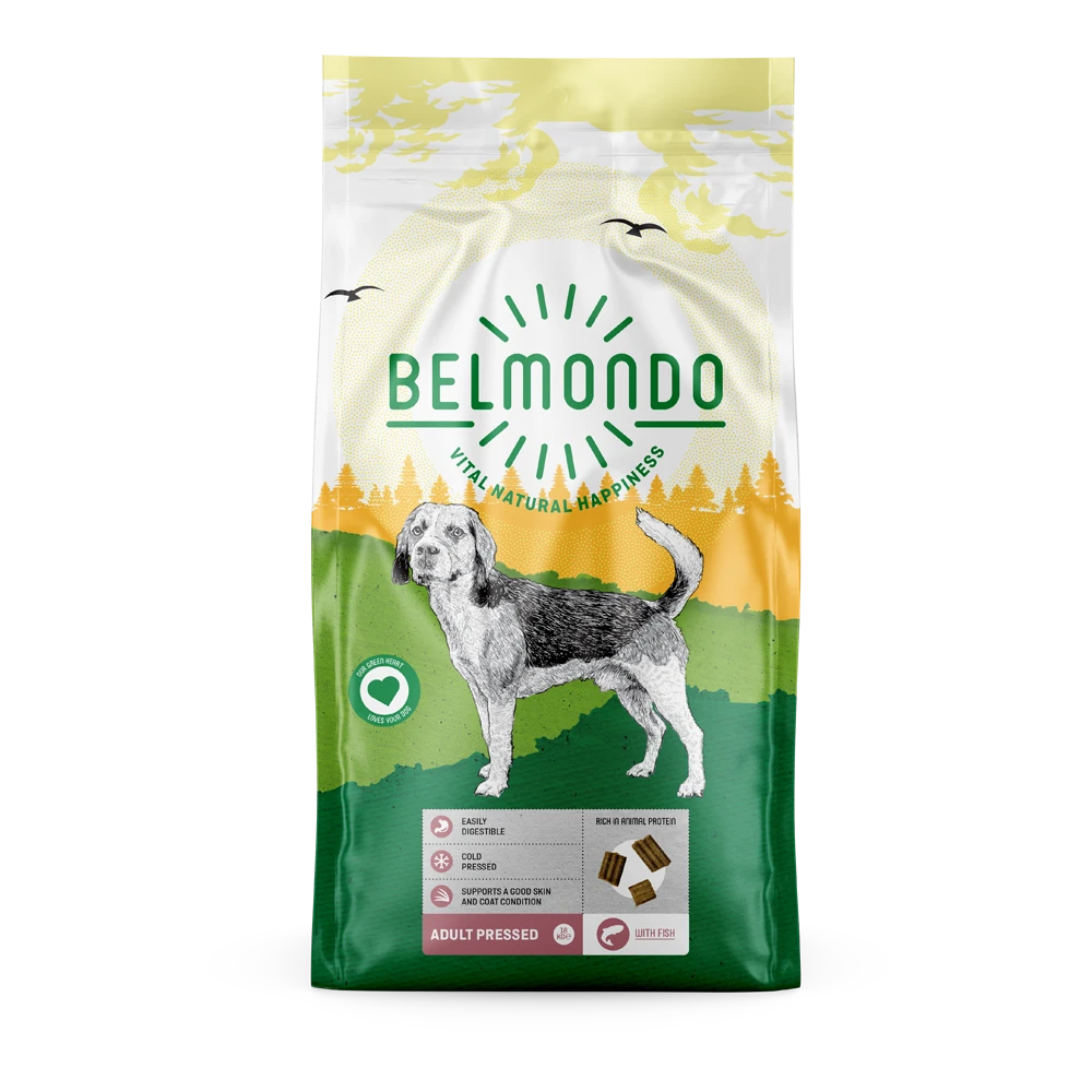 Belmondo Adult Geperst Met Vis - 18kg - Hondenvoer 3 Belmondo Adult Geperst Met Vis - 18kg - Hondenvoer