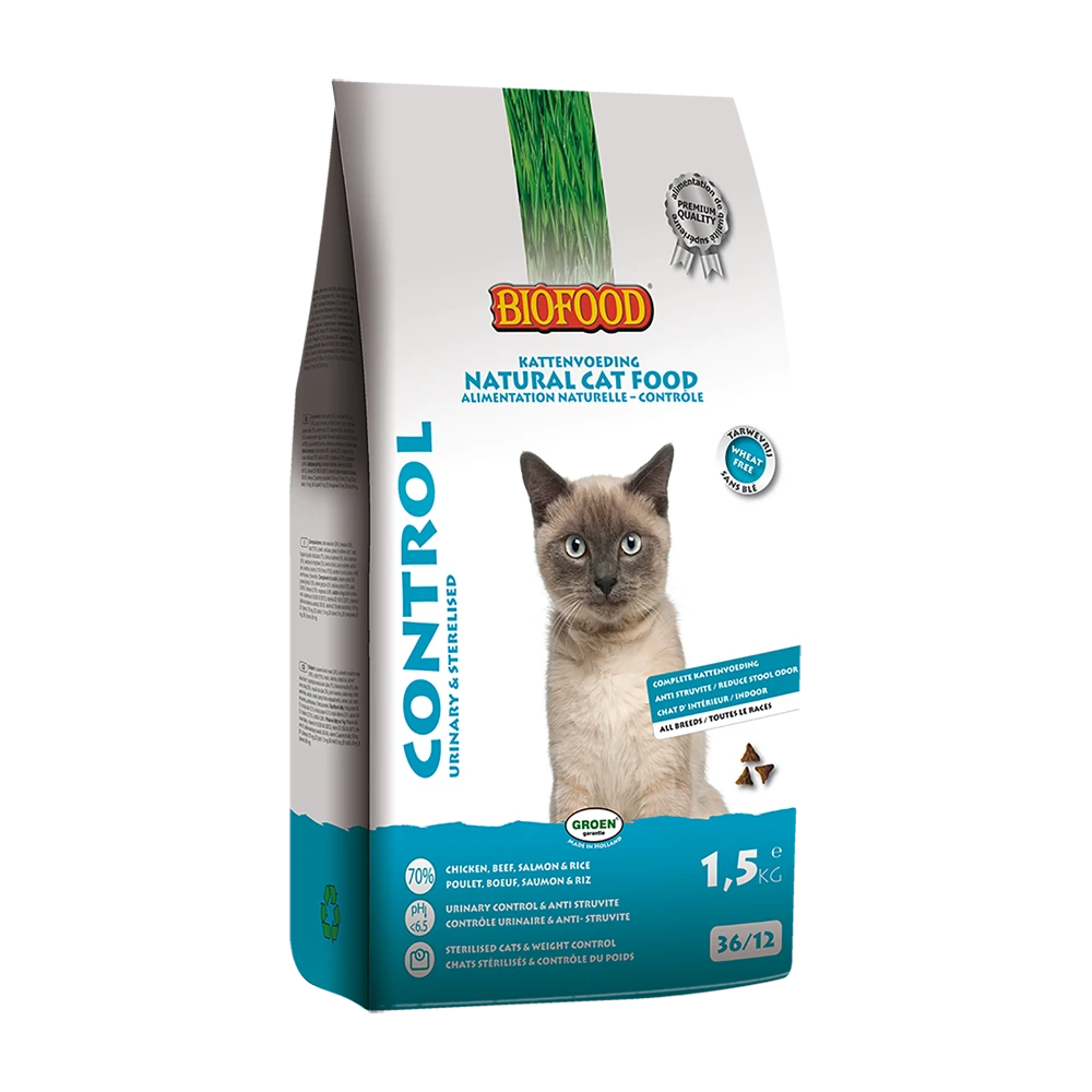 Biofood Control - Kattenvoer - 1,5kg 3 Biofood Control - Kattenvoer - 1,5kg