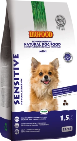 Biofood Sensitive Mini - Hondenvoer - 1,5kg