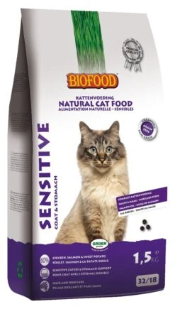 Biofood Sensitive - Kattenvoer - 1,5kg