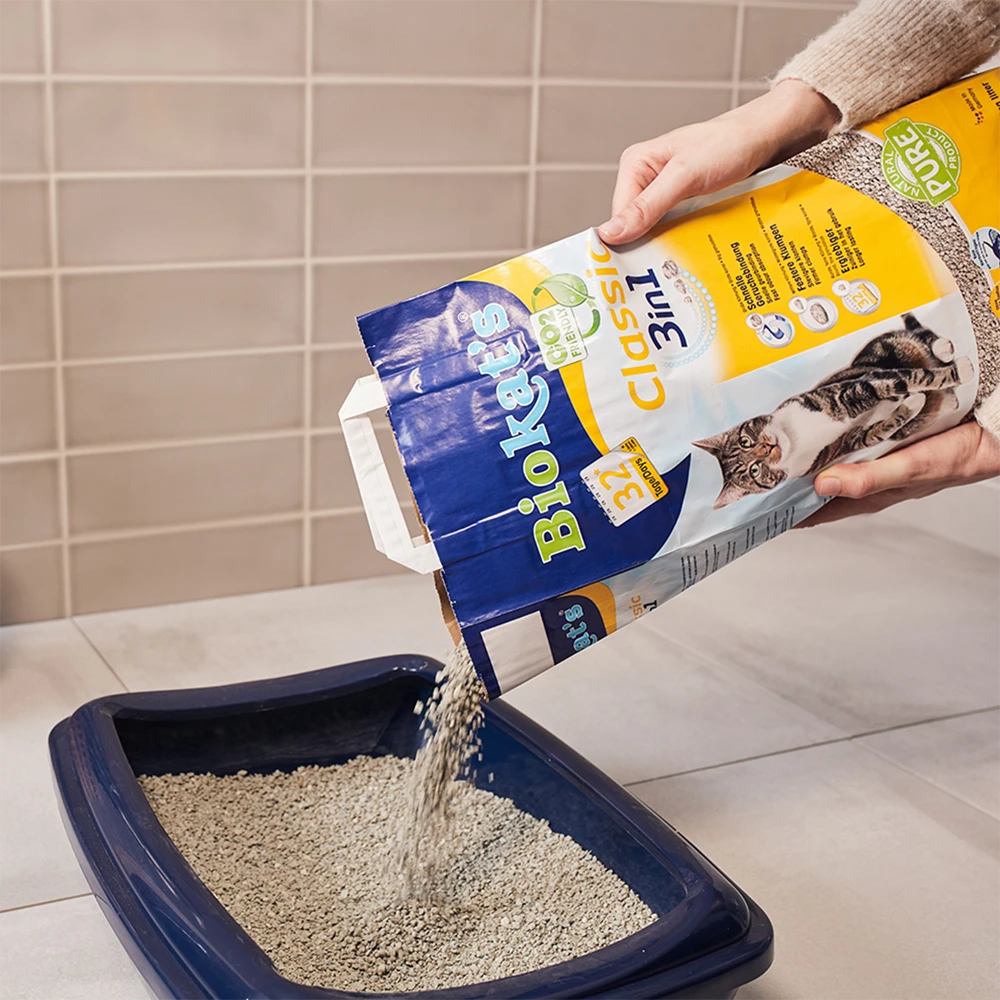 Biokat's Classic 3in1 - Kattenbakvulling - 18L 7 Biokat's Classic 3in1 - Kattenbakvulling - 18L - Afbeelding 5