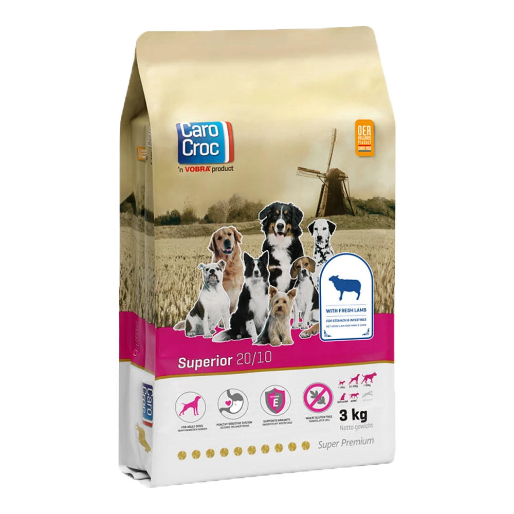 CaroCroc Superior - Hondenvoer - 3kg 3 CaroCroc Superior - Hondenvoer - 3kg