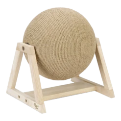 Designed By Lotte DBL Krabbol Op Voet Xem - Naturel - 34x30x35,5cm