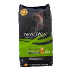 Devotion Adult Mini/Medium Met Kip En Rijst - 12kg - Hondenvoer