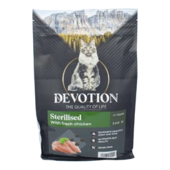 Devotion Gesteriliseerd - Kip - Kattenvoer - 3kg