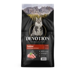 Devotion Indoor - Kip - Kattenvoer - 7kg