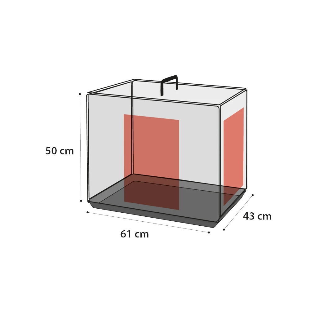 Flamingo Draadkooi Ebo Taupe - S - 43x61x50cm - Hondenbench 6 Flamingo Draadkooi Ebo Taupe - S - 43x61x50cm - Hondenbench - Afbeelding 4