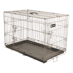 Flamingo Draadkooi Ebo Taupe - XL - 70x109x77cm - Hondenbench