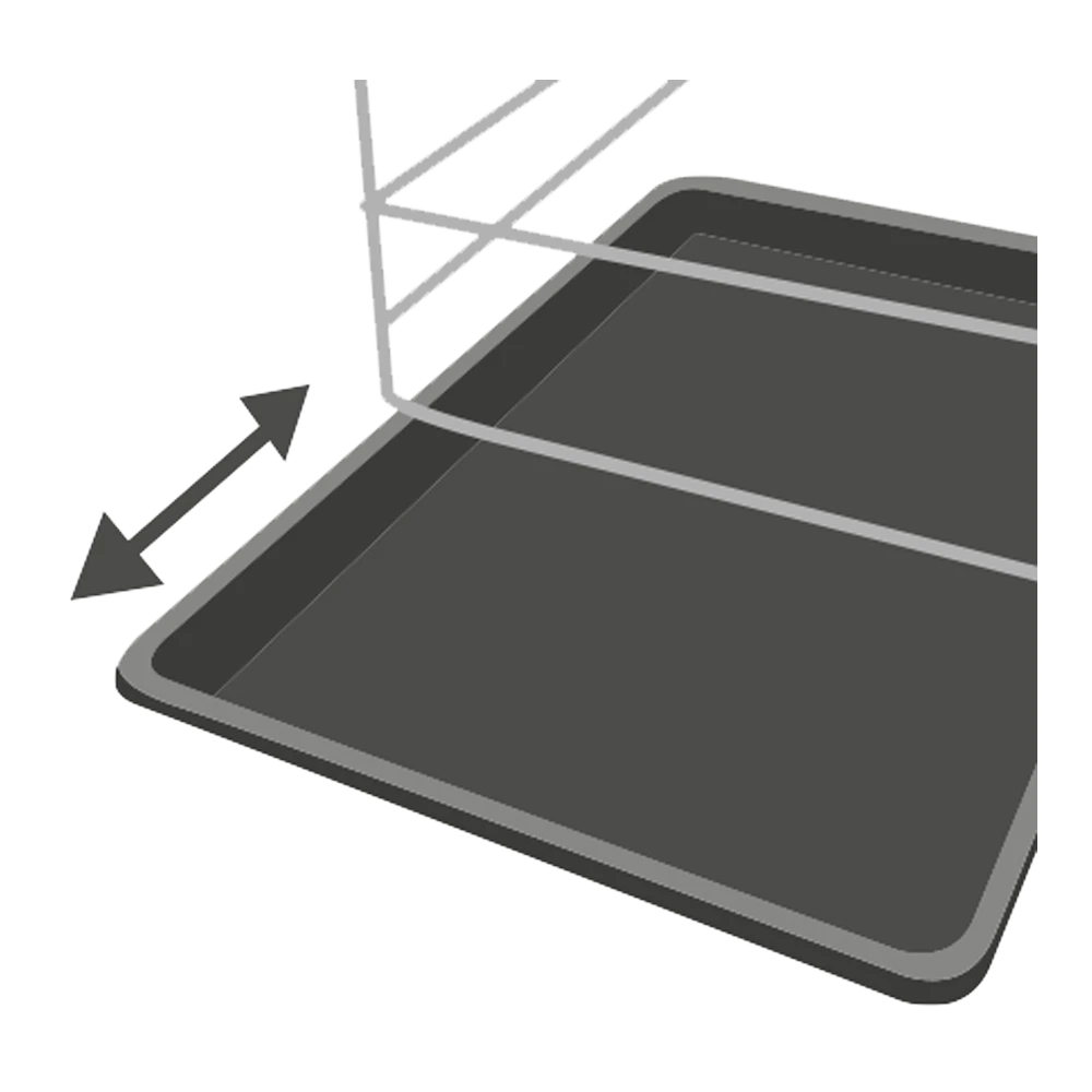 Flamingo Draadkooi Ebo Zwart - M - 47x77x55cm - Hondenbench 4 Flamingo Draadkooi Ebo Zwart - M - 47x77x55cm - Hondenbench - Afbeelding 3