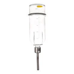 Flamingo Drinkfles Transparant Glas Knaagdier - 770ml -Pet Planet Verkoop drinkfles transparant glas knaagdier 770ml 3