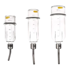 Flamingo Drinkfles Transparant Glas Knaagdier - 770ml -Pet Planet Verkoop drinkfles transparant glas knaagdier 770ml 5