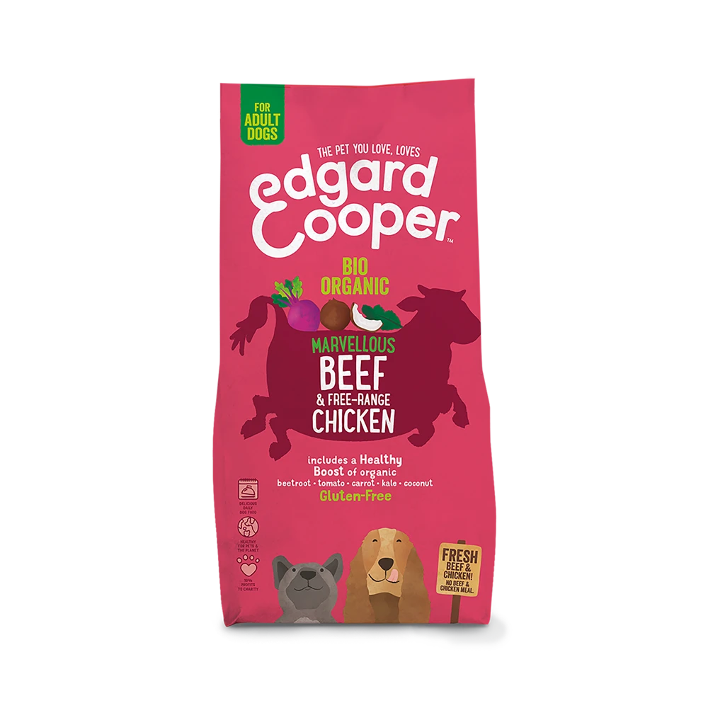 Edgard & Cooper - Verse Rund & Kip - Volwassen - Hondenvoer - 7kg 3 Edgard & Cooper - Verse Rund & Kip - Volwassen - Hondenvoer - 7kg