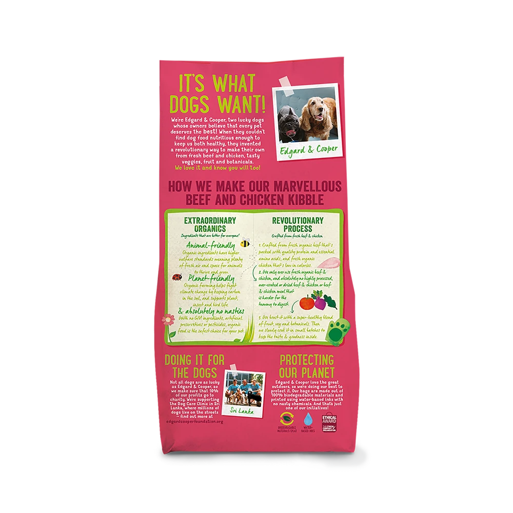 Edgard & Cooper - Verse Rund & Kip - Volwassen - Hondenvoer - 7kg 4 Edgard & Cooper - Verse Rund & Kip - Volwassen - Hondenvoer - 7kg - Afbeelding 2
