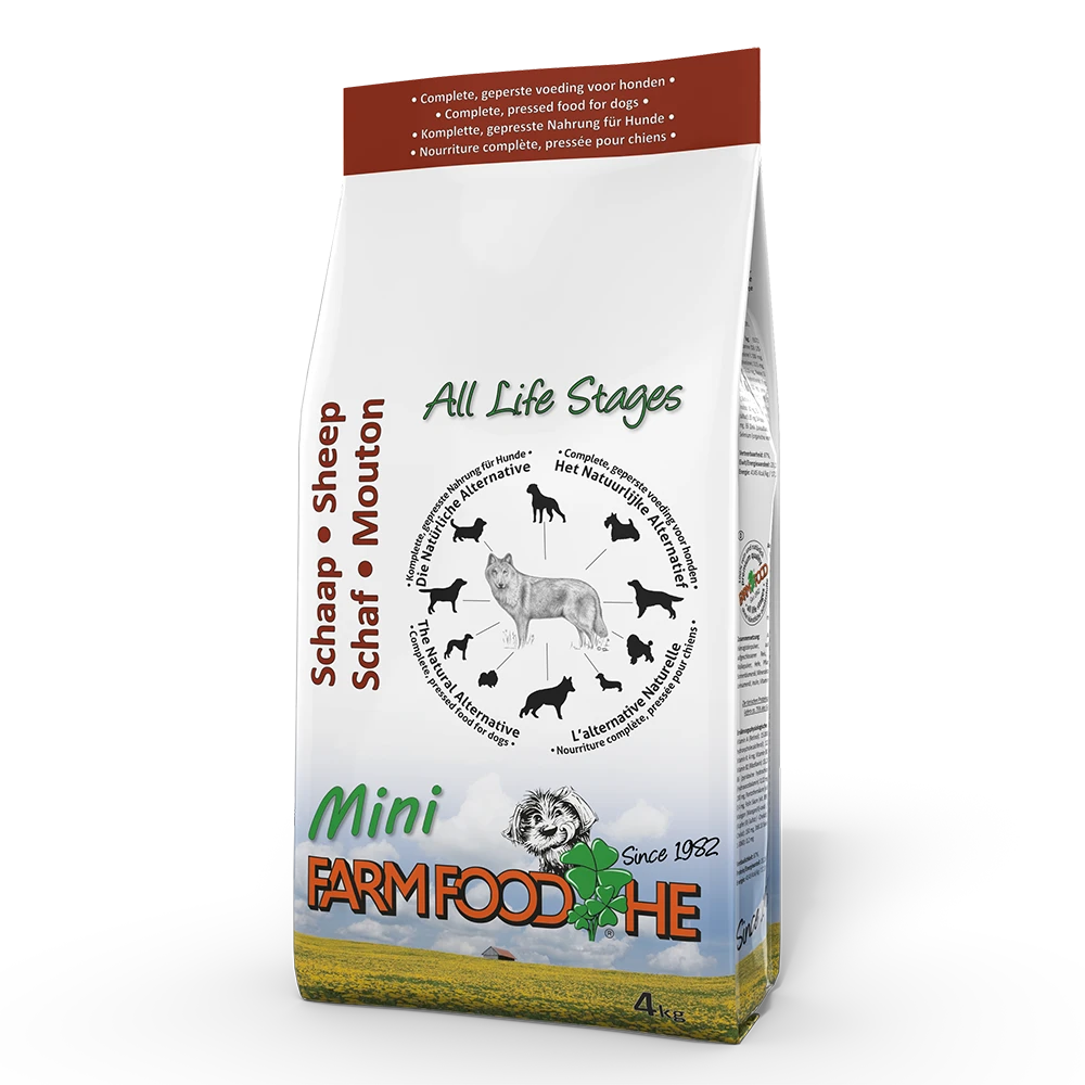 Farm Food HE Schaap Mini - Hondenvoer - 2kg 3 Farm Food HE Schaap Mini - Hondenvoer - 2kg