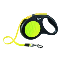 Flexi Rollijn Neon - Tape 5m - M 25KG - Hondenriem