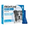 Frontline Spot On M Hond - 10 Tot 20kg - 6 Pipet - Anti Vlooien, Teken En Luizen -Pet Planet Verkoop frontline spot on m hond 10 tot 20kg 6 pipet anti vlooien teken en luizen 1 1
