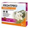 Frontline Frontpro Hond - Kauwtabletten - S - 2-4kg - 3 Tabletten -Pet Planet Verkoop frontpro hond kauwtabletten s 2 4kg 3 tabletten 1