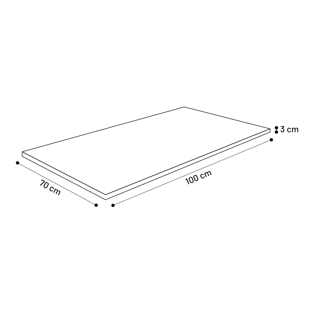 Flamingo Hondendeken Iduna Rechthoekig - Zwart - 100x70x3cm 4 Flamingo Hondendeken Iduna Rechthoekig - Zwart - 100x70x3cm - Afbeelding 2