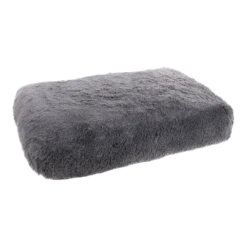 Flamingo Hondenkussen Krems Rechthoekig Met Rits - Grijs - 115x80x25cm