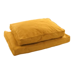 Flamingo Hondenkussen Ziva Rechthoek - Oker - 100x70x12cm -Pet Planet Verkoop hondenkussen ziva rechthoek oker 100x70x12cm 4 1