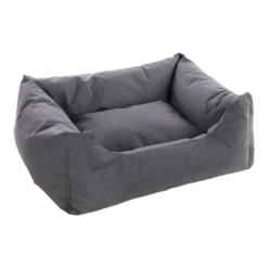 Flamingo Hondenmand Lotta Rechthoekig - Grijs - 120x95x37cm