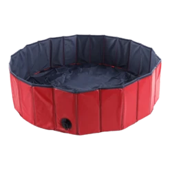 Flamingo Hondenzwembad Doggy Splash Rond - 120x30cm - Blauw/Rood