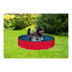 Flamingo Hondenzwembad Doggy Splash Rond - 120x30cm - Blauw/Rood 8 Flamingo Hondenzwembad Doggy Splash Rond - 120x30cm - Blauw/Rood -Pet Planet Verkoop hondenzwembad doggy splash rond 120x30cm blauw rood 120x30cm 3