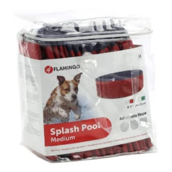 Flamingo Hondenzwembad Doggy Splash Rond - 120x30cm - Blauw/Rood 9 Flamingo Hondenzwembad Doggy Splash Rond - 120x30cm - Blauw/Rood -Pet Planet Verkoop hondenzwembad doggy splash rond 120x30cm blauw rood 120x30cm 4