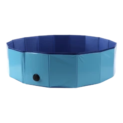 Flamingo Hondenzwembad Doggy Splatter Rond - 120x30cm - Blauw