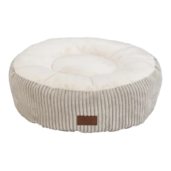 Designed By Lotte Kattenmand Ribbed Met Rits - Lichtgrijs - 50x50x17cm