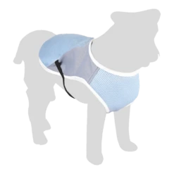 Flamingo Koeljas Frozen Voor Honden - Blauw & Grijs - M - 35cm