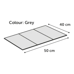 Flamingo Koelmat Fresk Drop Rechthoek - S - 50x40cm - Grijs -Pet Planet Verkoop koelmat fresk drop rechthoek s 50x40cm grijs 50x40cm 3