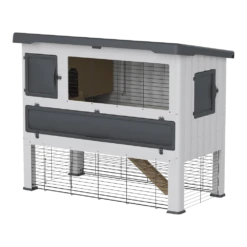 FERPLAST Konijnenhok Grand Lodge 140 Grijs