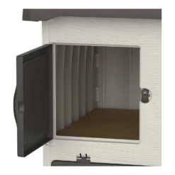 FERPLAST Konijnenhok Grand Lodge 140 Grijs 12 FERPLAST Konijnenhok Grand Lodge 140 Grijs -Pet Planet Verkoop konijnenhok grand lodge 140 grijs kunststof plastic 4