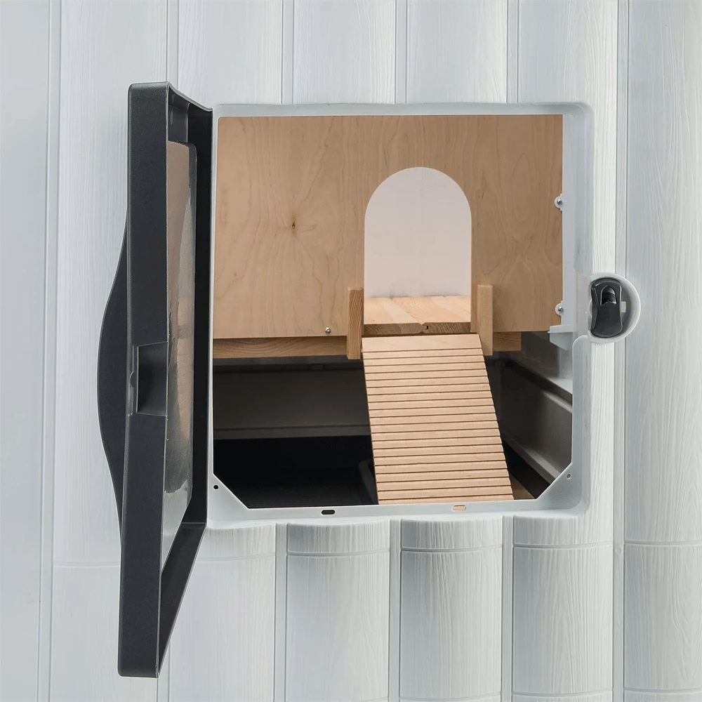 FERPLAST Konijnenhok Grand Lodge 140 Grijs 7 FERPLAST Konijnenhok Grand Lodge 140 Grijs - Afbeelding 5