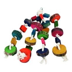 Flamingo Kralenhanger 4 Touwen Ca 55cm En U00f814cm