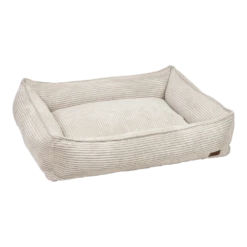 Designed By Lotte Ligmand Ribbed Met Rits - Lichtgrijs - 95x80x23cm