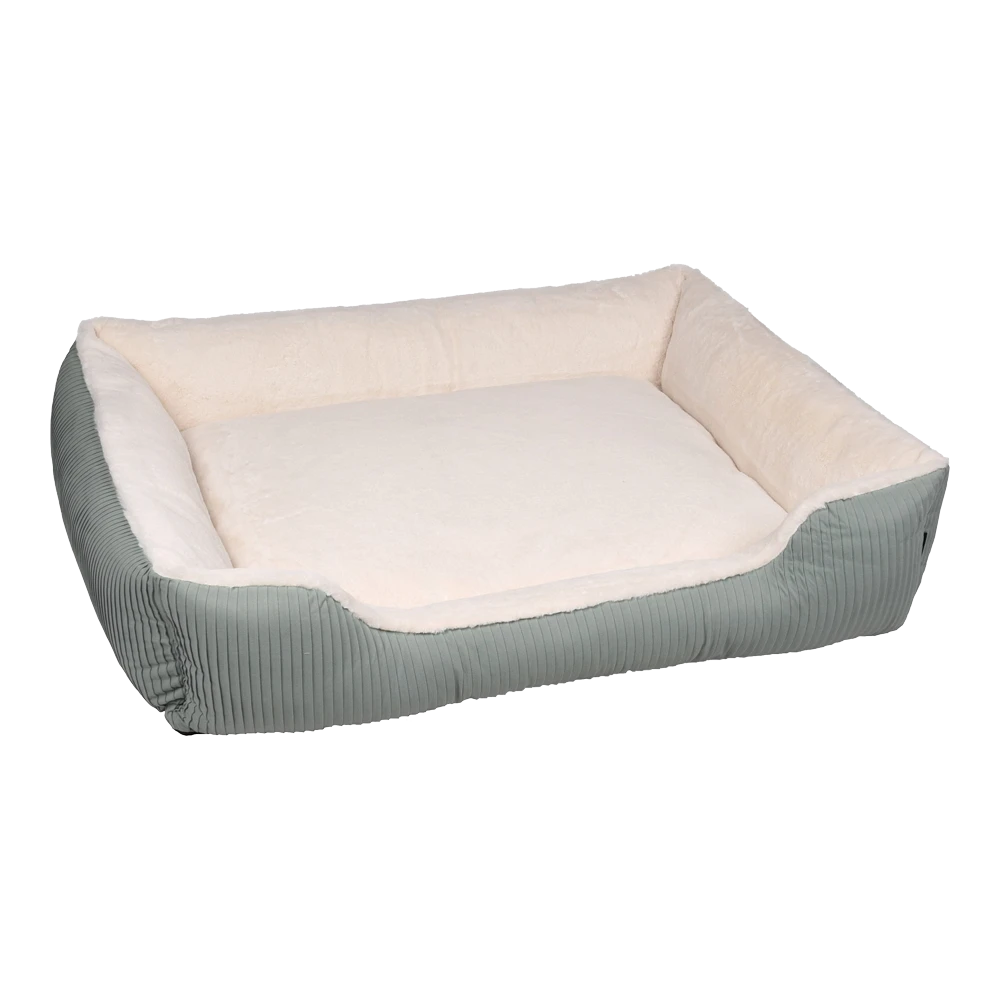 Flamingo Mand Faldi Rechthoekig Met Rits - Groen - 100x80x25cm 3 Flamingo Mand Faldi Rechthoekig Met Rits - Groen - 100x80x25cm