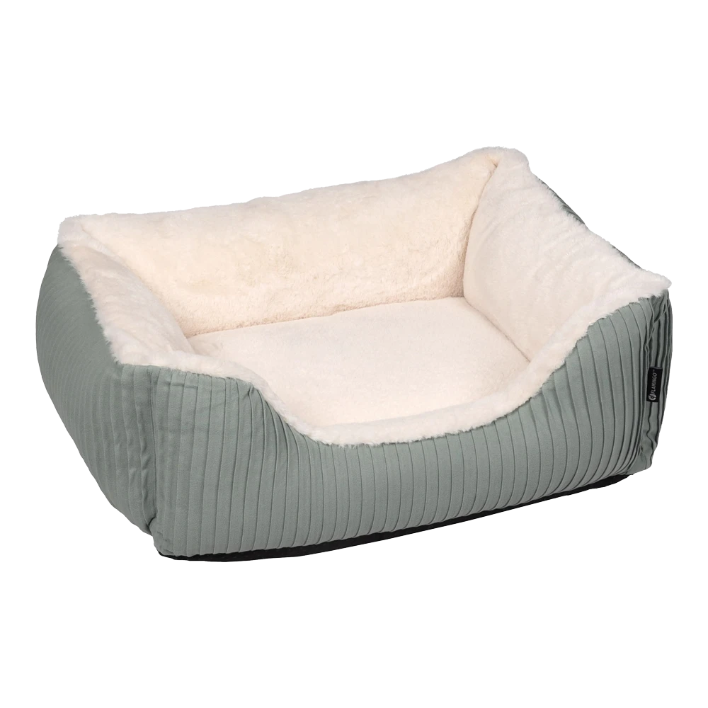 Flamingo Mand Faldi Rechthoekig Met Rits - Groen - 50x40x18cm 3 Flamingo Mand Faldi Rechthoekig Met Rits - Groen - 50x40x18cm