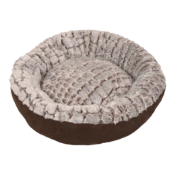 Flamingo Mand Snoozzy Rond Bruin - 50x15cm
