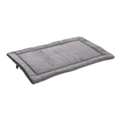 MaxxNobel Benchkussen Nubuck Lederlook/teddy - Antraciet - 125 X 90cm - Hondenkussen, Benchmat