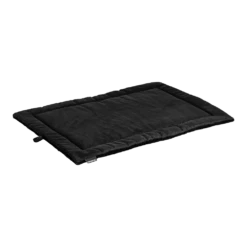 MaxxNobel Benchkussen Nubuck Lederlook/teddy - Zwart - 125 X 90cm - Hondenkussen, Benchmat