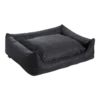 MaxxNobel Orthopedische Sofa Lederlook/teddy - Zwart - 80 X 60cm - Hondenmand -Pet Planet Verkoop maxxnobel orthopedische sofa lederlook teddy zwart hondenmand 1 1