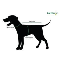 Flamingo Halsband Delu Bruin - Leer - 52-62cm 30mm - Hondenhalsband -Pet Planet Verkoop meten afmeting nek borst harnas tuig 17 1