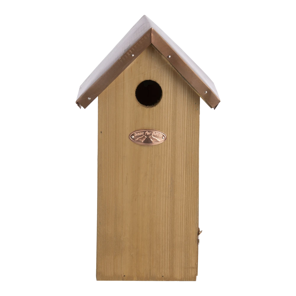 Nestkast Koolmees Koperen Dak 4 Nestkast Koolmees Koperen Dak - Afbeelding 2