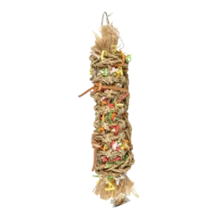 Flamingo Papyr Tube Parkietenspeelgoed - Meerkleurig - S